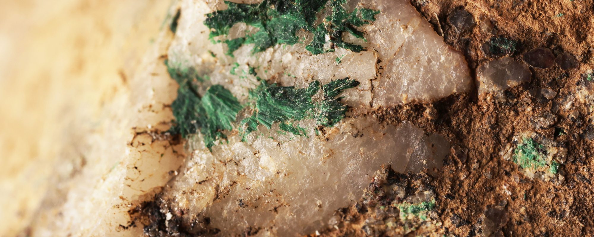 Microconglomerate malachite